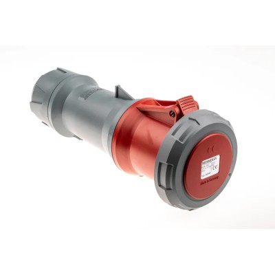 MENNEKES Rated At 63A 400V IP67 Red Cable Mount Industrial Power Connector PowerTOP Plus IP67