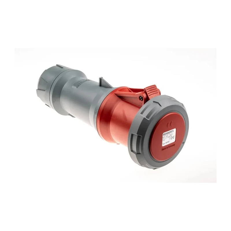 MENNEKES Rated At 63A 400V IP67 Red Cable Mount Industrial Power Connector PowerTOP Plus IP67