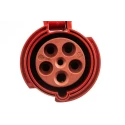 MENNEKES Rated At 63A 400V IP67 Red Cable Mount Industrial Power Connector PowerTOP Plus IP67