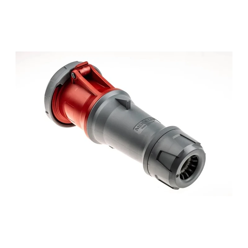 MENNEKES Rated At 63A 400V IP67 Red Cable Mount Industrial Power Connector PowerTOP Plus IP67