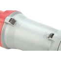 Scame Mennekes PowerTOP IP44 Red Cable Mount 3P+PE Straight Industrial Power Connector 63A 400V 3252RS