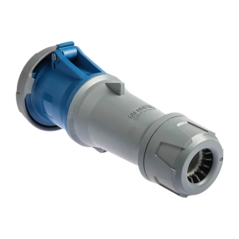 MENNEKES Industrial Power Connector Cable Mount Blue, 63A, 230V, IP67, PowerTOP Series, Model IP67
