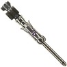 TE Connectivity Male Crimp Circular Connector Contact, Contact Size 16, Wire Size 14AWG, 18AWG, 13A, 250V, Brass 1-66361-2