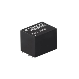 TRACOPOWER DC/DC Converter, 3.3V Output, 1A Current, 36V to 9V Input Range, 5W Power, Surface Mount, 8-Pin TDN 5-2410WISM