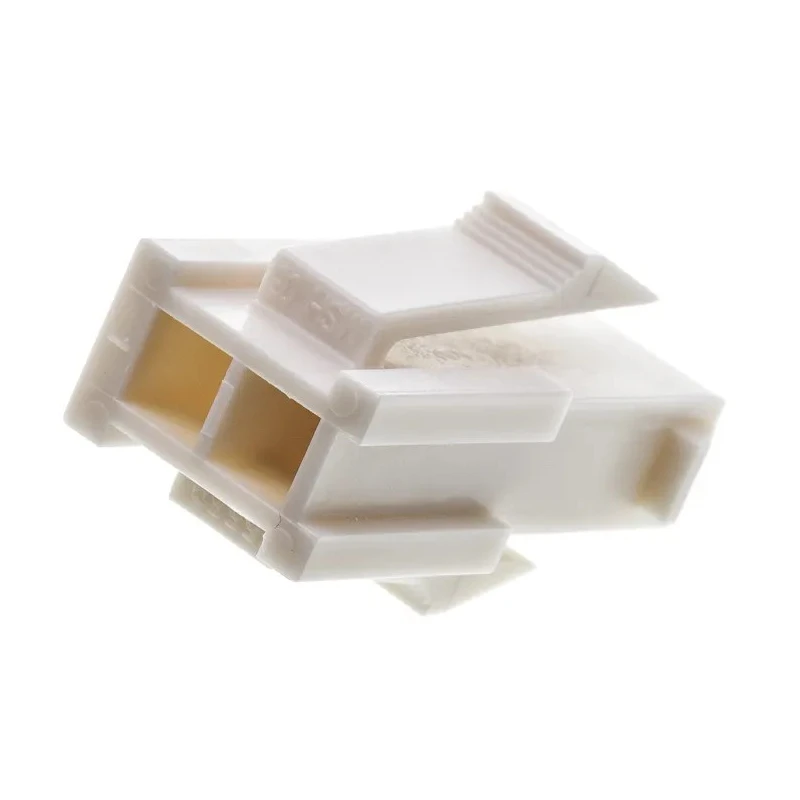 Molex Mini-Fit Male Connector Housing 4.2 mm Pitch 2 Way 2 Row Straight Nylon Panel Mount 39-01-2026