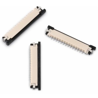 Wurth Elektronik WR-FPC 1 mm Pitch 14 Way Horizontal Female FPC Connector Surface Mount 686114183422