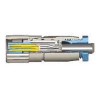 TE Connectivity Circular Connector, 8 Contacts, Cable Mount, Subminiature Plug Female, IP65, TRIAD 01 Series 4-1437719-2