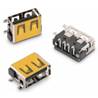 Wurth Elektronik Straight Surface Mount Female USB Type A Connector USB 2.0 629104190121