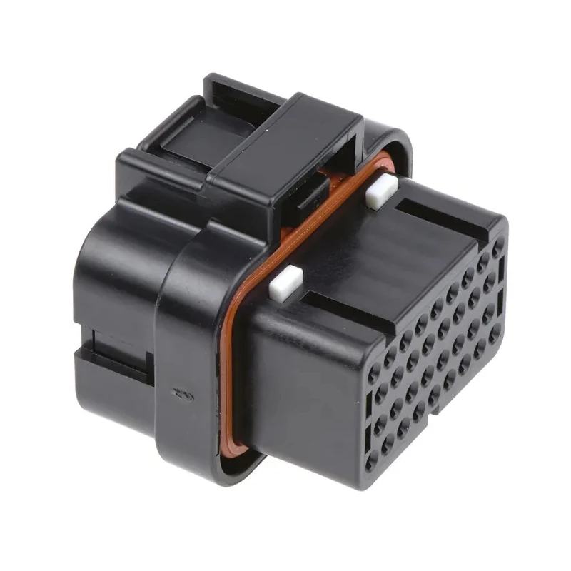TE Connectivity AMP Superseal Automotive Connector Male Black Cable 34 Way Crimp Termination 4-1437290-0