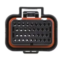 TE Connectivity AMP Superseal Automotive Connector Male Black Cable 34 Way Crimp Termination 4-1437290-0