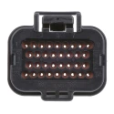TE Connectivity AMP Superseal Automotive Connector Male Black Cable 34 Way Crimp Termination 4-1437290-0
