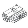 TE Connectivity Mini-Universal MATE-N-LOK II Male Connector Housing 4.14 mm Pitch 8 Way 2 Row Straight 794192-1