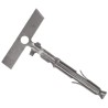 TE Connectivity Mini-Universal MATE-N-LOK II Series Female Crimp Terminal, Tin-Plated Brass, 3A, 26 AWG Min to 22 794227-1