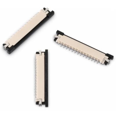 Wurth Elektronik WR-FPC 1 mm Pitch 10 Way Horizontal Female Low Profile ZIF FPC Connector Surface Mount 686110183422