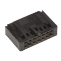 TE Connectivity AMPMODU MOD IV Female Connector Housing, 2.54 mm Pitch, 14 Way, 2 Row Straight 102387-2