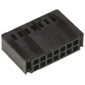 TE Connectivity AMPMODU MOD IV Female Connector Housing, 2.54 mm Pitch, 14 Way, 2 Row Straight 102387-2