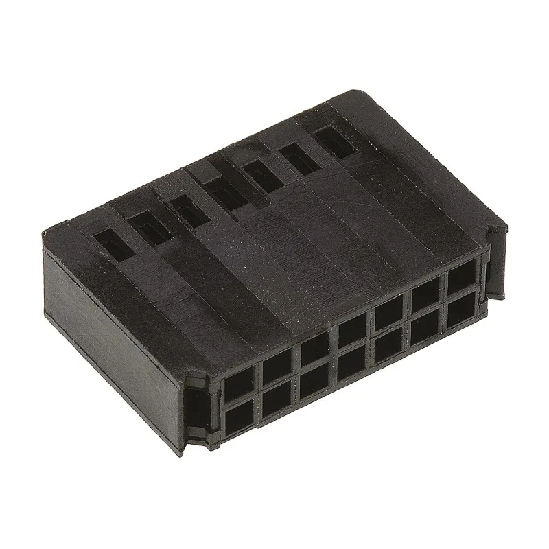 TE Connectivity AMPMODU MOD IV Female Connector Housing 2.54 mm Pitch 14 Way 2 Row Straight 102387-2