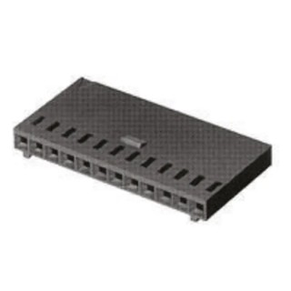 TE Connectivity AMPMODU MOD IV Female Connector Housing 2.54 mm Pitch 6 Way 1 Row Straight 102241-4