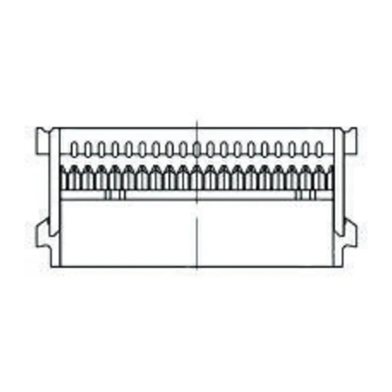 TE Connectivity 34-Way IDC Connector Female for Cable, 2 Row, 1A, 2.54mm Pitch, AMP-LATCH 609 Series 1-1658526-8