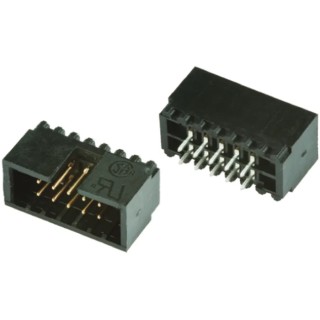 TE Connectivity AMP-LATCH Series Straight Through Hole PCB Header 34 Contacts 2.54 mm Pitch 2 Row Shrouded 1-1761681-1