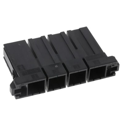 TE Connectivity Dynamic 5000 Female Connector Housing 4 Way 1 Row Straight 10.16 mm Pitch 1-179958-4