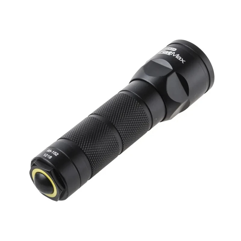 Stanley Tools LED Torch Black Aluminium Housing 3xAAA Batteries 70 lm Luminous Flux 120 lm LED Output 1-95-152