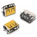 Wurth Elektronik Straight Surface Mount Female USB Type A Connector USB 2.0 1 Port 1.5A 500V 629104190121