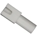 TE Connectivity Universal MATE-N-LOK Male Connector Housing 1 Way 1 Row Straight Nylon 1-350867-0