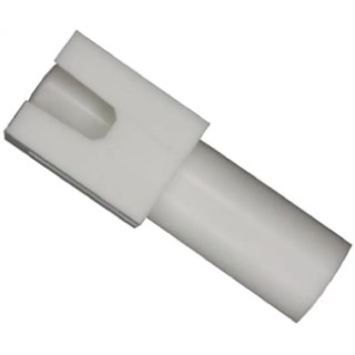 TE Connectivity Universal MATE-N-LOK Male Connector Housing 1 Way 1 Row Straight Nylon 1-350867-0