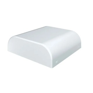 Italtronic Thermo 80 Series White Lid ABS Enclosure, 20.2 mm Height x 80 mm Width x 80 mm Length 61.6061000