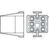 TE Connectivity Commercial MATE-N-LOK Male Connector Housing 4.95 mm Pitch 8 Way 2 Row Straight 1-480283-0