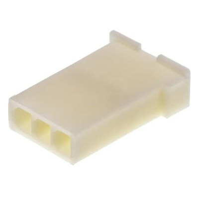TE Connectivity Mini-Universal MATE-N-LOK Female Connector Housing 4.14 mm Pitch 3 Way 1 Row Straight 172234-1