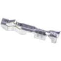 TE Connectivity Economy Interconnect Series Female Crimp Terminal 2A Current 26 AWG Min, 20 AWG Max Wire Size 170204-1