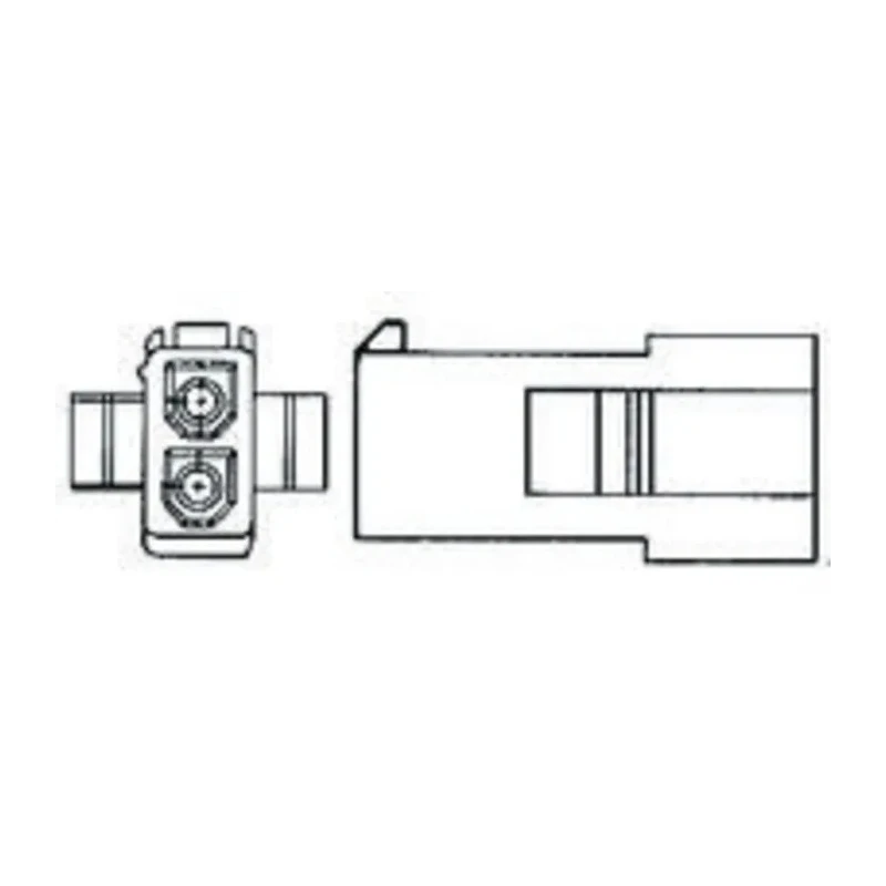 TE Connectivity Mini-Universal MATE-N-LOK Female Connector Housing 4.2 mm Pitch 3 Way 1 Row Straight 172329-1