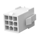 TE Connectivity Mini-Universal MATE-N-LOK Female Connector Housing 4.2 mm Pitch 9 Way 3 Row Straight 172332-1