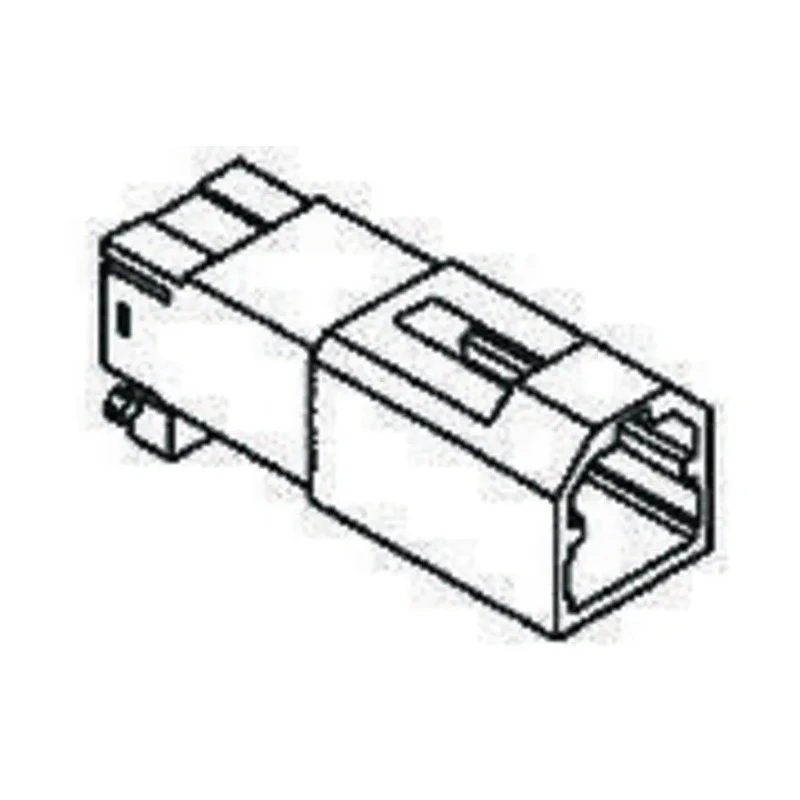TE Connectivity MULTILOCK 040 Female Connector Housing 2 Way 1 Row Straight 2.5mm Pitch 174057-4