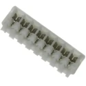 TE Connectivity 8-Way 2mm Pitch Shrouded IDC Female Cable Connector, Right Angle, 2A, 125V AC 173977-8