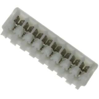 TE Connectivity 8-Way 2mm Pitch Shrouded IDC Female Cable Connector, Right Angle, 2A, 125V AC 173977-8
