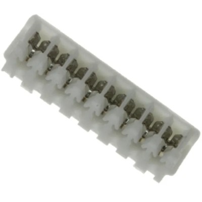 TE Connectivity 8-Way 2mm Pitch Shrouded IDC Female Cable Connector, Right Angle, 2A, 125V AC 173977-8