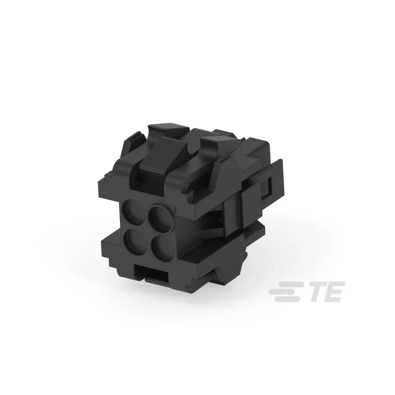 TE Connectivity Metrimate Male Connector Housing 5 mm Pitch 4 Way 2 Row Straight 207015-1