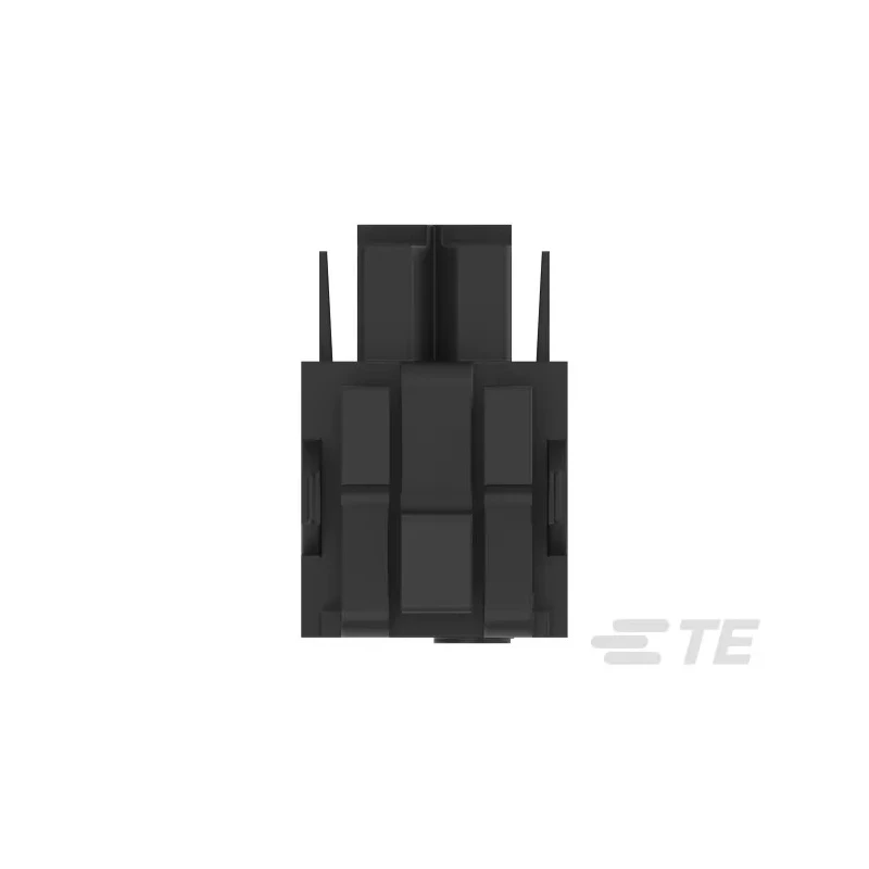 TE Connectivity Metrimate Male Connector Housing 5 mm Pitch 4 Way 2 Row Straight 207015-1