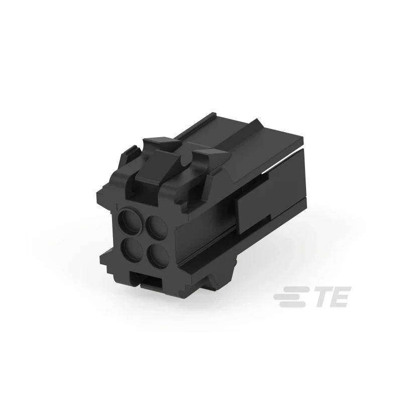 TE Connectivity Metrimate Female Connector Housing 5 mm Pitch 4 Way 2 Row Straight 207016-1