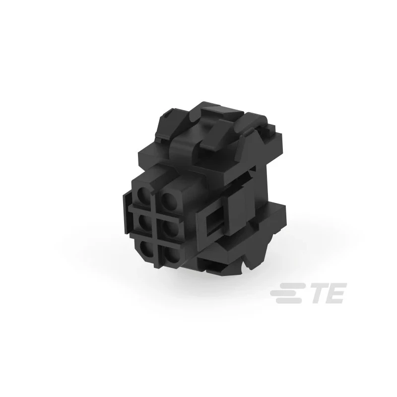 TE Connectivity Metrimate Male Connector Housing 5 mm Pitch 6 Way 3 Row Straight 207152-1