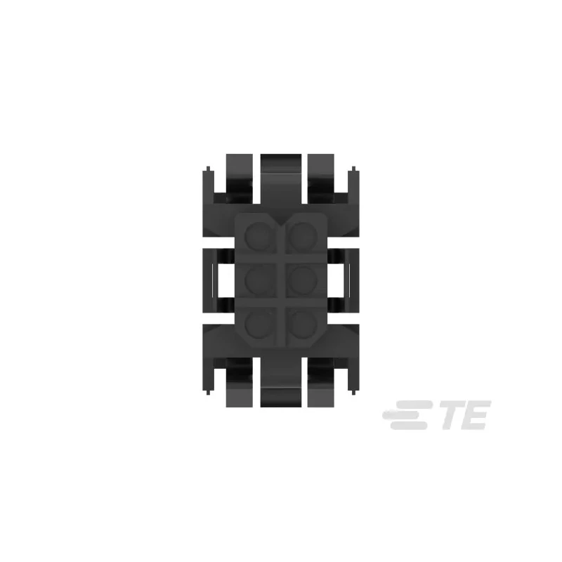 TE Connectivity Metrimate Male Connector Housing 5 mm Pitch 6 Way 3 Row Straight 207152-1
