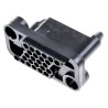 TE Connectivity Metrimate Male Connector Housing 5.08 mm Pitch 25 Way 5 Row Straight 211150-1