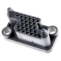 TE Connectivity Metrimate Male Connector Housing 5.08 mm Pitch 25 Way 5 Row Straight 211150-1