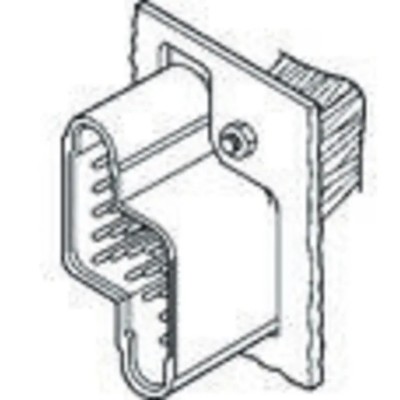 TE Connectivity Metrimate Female Connector Housing 5.08 mm Pitch 12 Way 4 Row Straight 211759-1