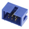 TE Connectivity AMP-LATCH Series Straight Through Hole PCB Header 6 Contacts 2.54 mm Pitch 2 Row Shrouded 2-1761603-1