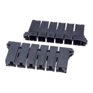 TE Connectivity Dynamic 5000 Female Connector Housing 6 Way 1 Row Straight 10.16 mm Pitch 2-179958-6