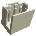 TE Connectivity AMP CT Series Straight Through Hole PCB Header, 3 Contacts, 2 mm Pitch, 1 Row, Shrouded 292132-3